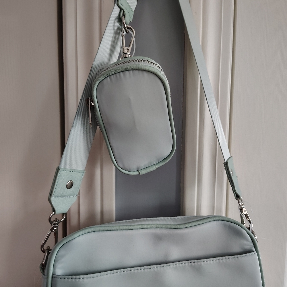 Nordstrom Madden Girl Mint Green Cross Body Bag - Picture 5 of 9